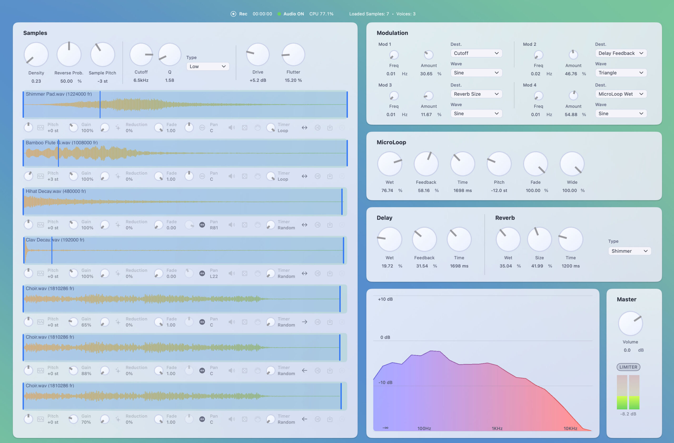 Ambient Engine v1.2 UI Overview